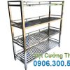 Địa chỉ cung cấp kệ inox 4 tầng loại thanh KEI-10
