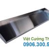 Kệ inox phẳng 1 tầng treo tường KEI-01