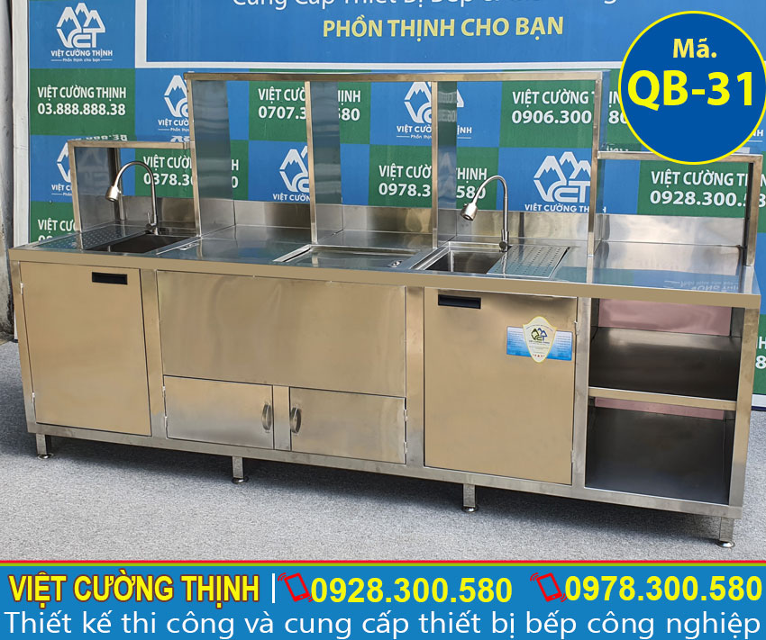 Góc trái quầy pha chế cafe