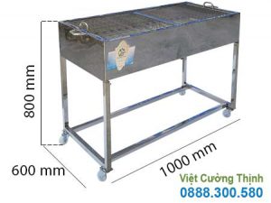 Bếp Nướng Than Củi Inox LN-06