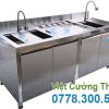 Quầy bar pha chế inox QB-23