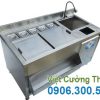 Quầy pha chế cafe trà sữa inox 304 QB-29