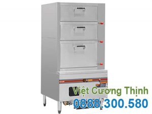tủ hấp hải sản 3 ngăn