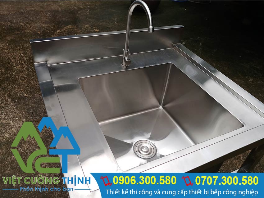 chậu rửa công nghiệp đơn