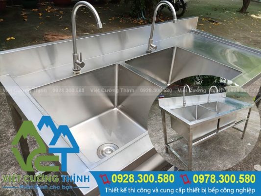Chậu rửa công nghiệp inox
