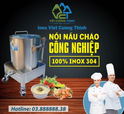 Báo giá nồi nấu cháo công nghiệp bằng điện giá gốc tại xưởng sản xuất Inox Việt Cường Thịnh. Liên Hệ chúng tôi ngay.