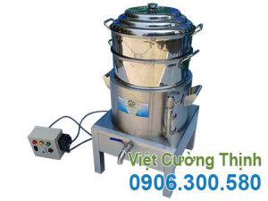 Nồi hấp bánh bao bằng điện công nghiệp thương hiệu VCT.