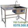 Chậu rửa đơn cánh trái