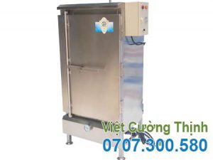 Tủ hấp cơm 50kg sử dụng điện và gas THC-50/GD
