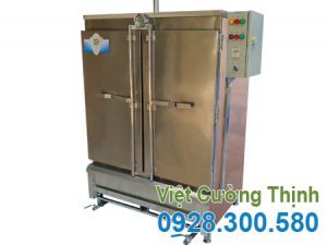 Tủ hấp cơm sử dụng điện và gas THC-80/GD
