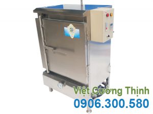 Tủ nấu cơm 30kg sử dụng điện và gas THC-30/GD