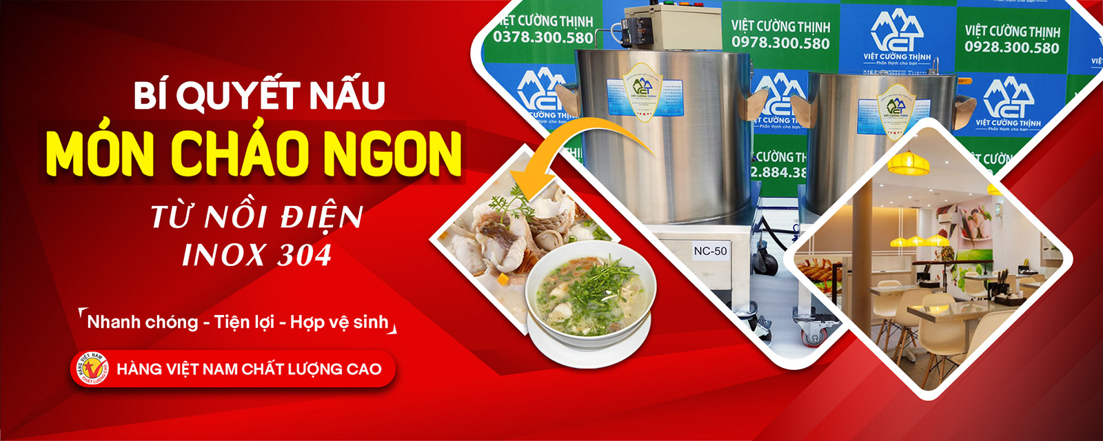 Bí quyết nấu cháo thơm ngon từ nấu cháo công nghiệp inox