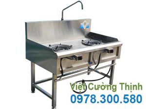 Bếp á kiềng tô 2 họng thấp áp BA-19