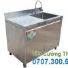 Tủ inox có bồn rửa bên trái TUI-12