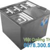 Thùng chứa đá có khay topping TD-TP24