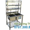 Chậu rửa 2 hộc inox 304 giá bao nhiêu