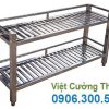 kệ inox song 2 tầng KEI-15