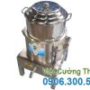 Nồi điện hấp xôi công nghiệp 1 tầng size D600