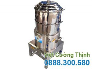 Nồi điện hấp xôi công nghiệp 3 tầng D600