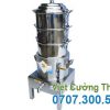 Nồi hấp cơm tấm công nghiệp 3 tầng đường kính D600