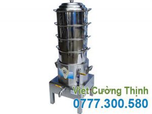Nồi hấp cơm tấm công nghiệp 4 tầng size D600