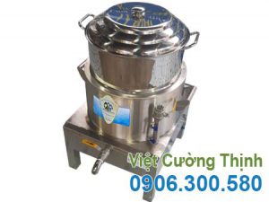 Nồi hấp cơm tấm 1 tầng D600 cao cấp