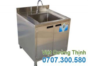 Tủ Inox Có 1 Bồn Rửa TUI-37