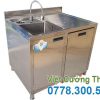 Quầy Pha Chế Inox MiNi Có Bồn Rửa QB-46