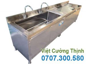 Hệ Tủ Inox Có Bồn Rửa TUI-44