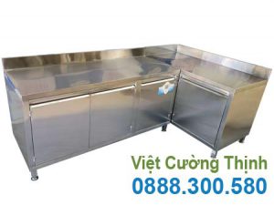 Hệ Tủ Inox Góc Chữ L TUI-42