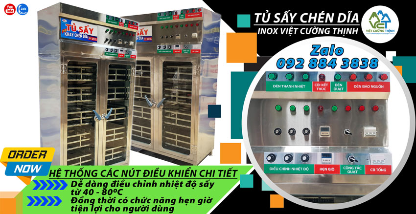 Báo giá tủ sấy công nghiệp inox 304 uy tín tại Việt Cường Thịnh