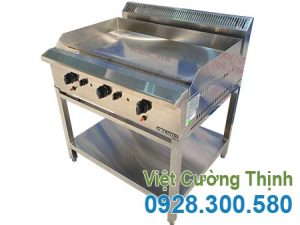 Bếp Chiên Phẳng Dùng Gas Berjaya Có Chân Đứng GG3BFS-17