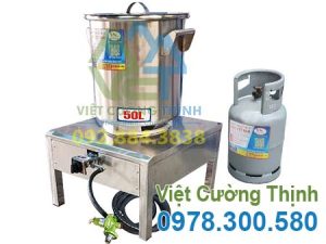 Nồi Nấu Phở Inox 50L Kèm Bếp Gas NP-50/BG