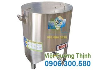 Nồi Nấu Phở Inox 3 Chân 180 Lít NP-1803C