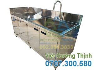 Tủ Inox Có Bồn Rửa TUI-51